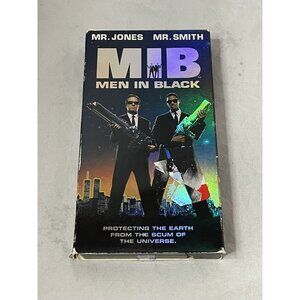 Men In Black (VHS, 1997) MIB Will Smith Tommy Lee Jones Aliens Sonnenfeld Sci Fi